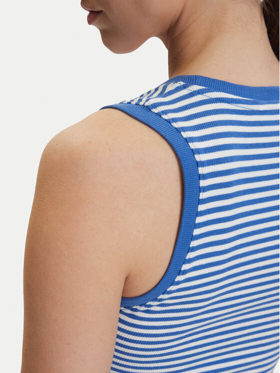 Tommy Jeans Tommy Jeans Felső DW0DW20673 Kék Slim Fit