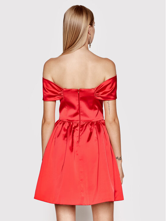 Liu Jo Liu Jo Коктейлна рокля CA2372 T3097 Червен Regular Fit