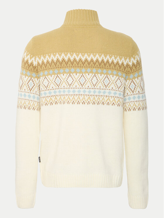 Blend Blend Sweter 20717433 Beżowy Regular Fit