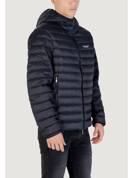 Armani Exchange Armani Exchange Kurtka puchowa DOWN JACKET Niebieski Egg Fit
