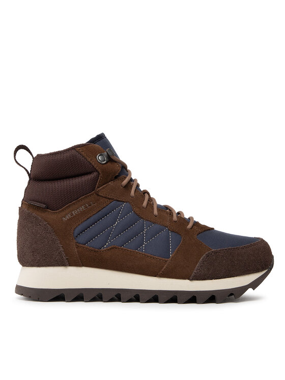 Merrell Sneakersy Alpine Sneaker Mid Plr Wp 2 J004295 Brązowy