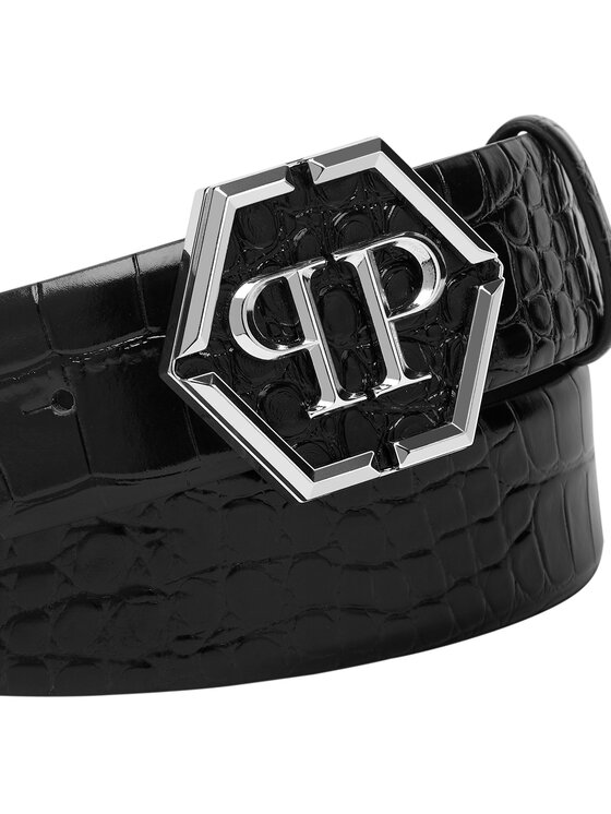 PHILIPP PLEIN PHILIPP PLEIN Pasek 4445 Czarny