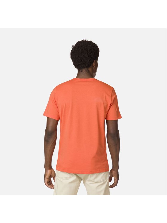Rossignol Rossignol T-Shirt Logo Rossi Tee Pomarańczowy Regular Fit