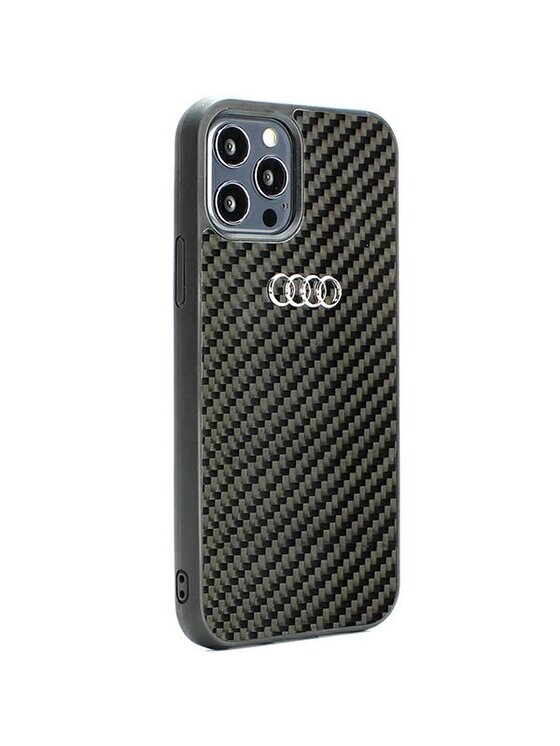 Audi Audi Etui na telefon iPhone 12/12 Pro Czarny