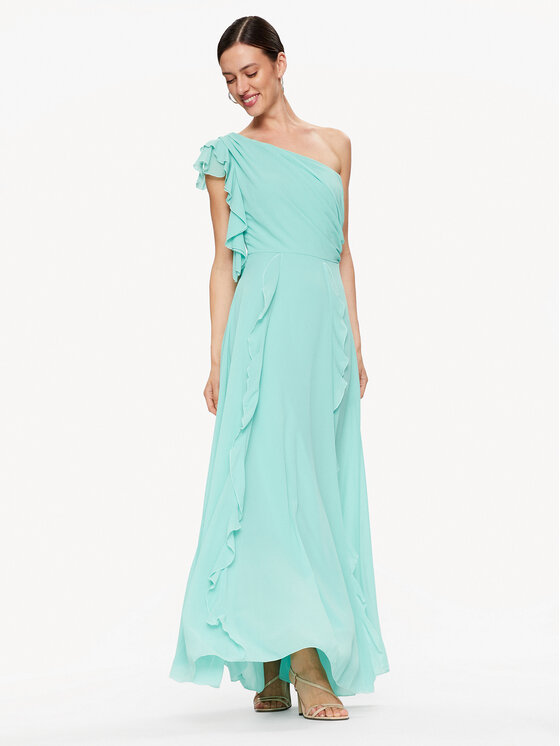 Rinascimento Rinascimento Rochie de seară CFC0114370003 Albastru Regular Fit