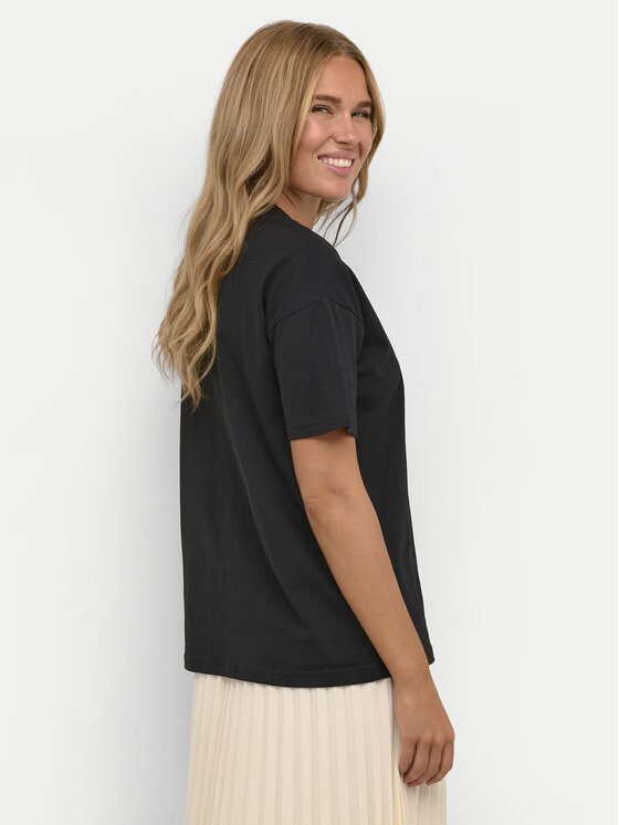 Kaffe Kaffe T-särk Jenny 10508462 Must Regular Fit
