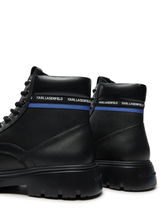 KARL LAGERFELD KARL LAGERFELD Schnürstiefeletten KL13055 Schwarz