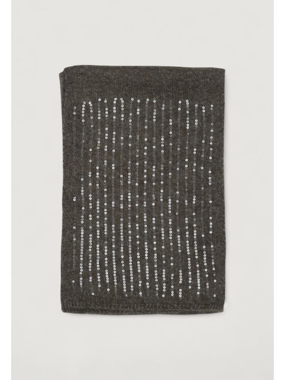 Pieces Pieces Κασκόλ Pcjulietta Long Sequins Scarf Bc Πράσινο