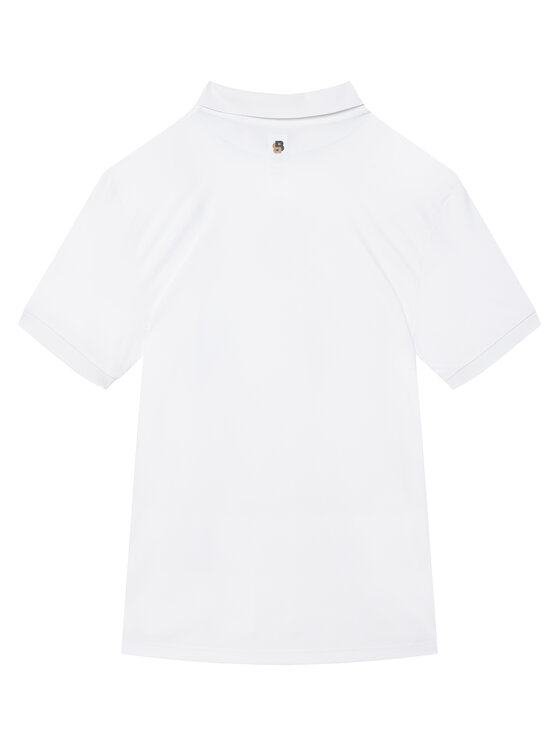 BOSS BOSS Polo marškinėliai PL_TOC Game 3 50563363 Balta Regular Fit