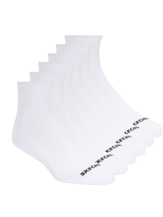 Skechers Skechers Skarpety długie S118215-WHT Biały