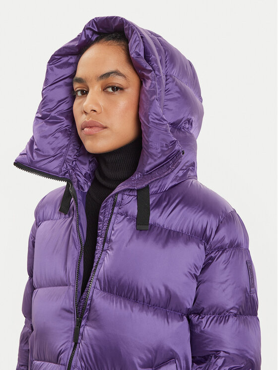 Bomboogie Bomboogie Pūkinė striukė CW6630TDLC4 Violetinė Regular Fit