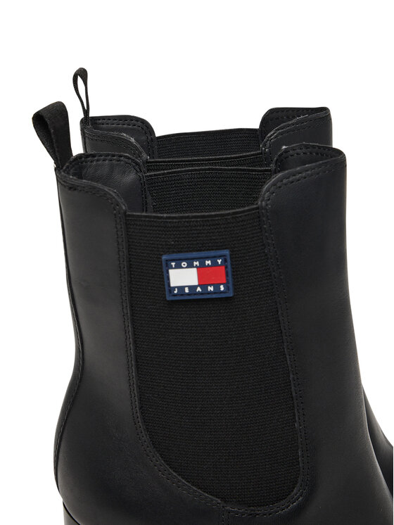 Tommy Jeans Tommy Jeans Ботильйони Tjw EN0EN02831 Чорний