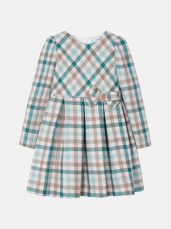 Mayoral Mayoral Elegantes Kleid 4914 Grün Regular Fit