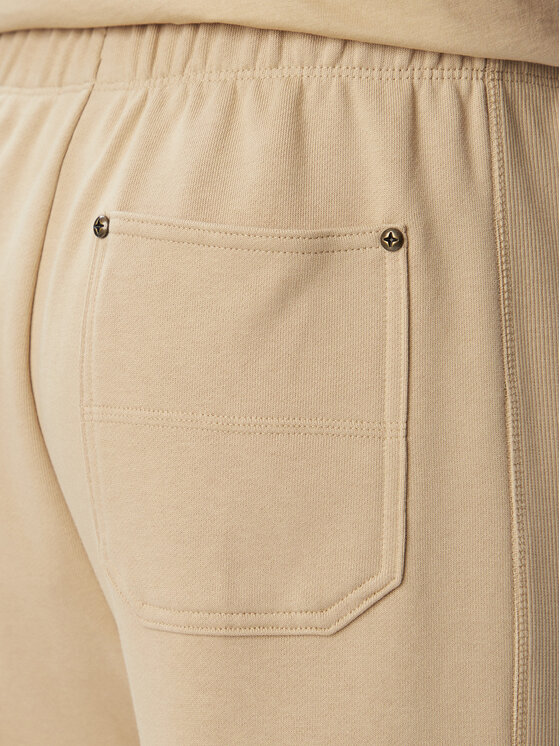HUGO HUGO Spodnji del trenirke Nevatro 50564047 Bež Regular Fit