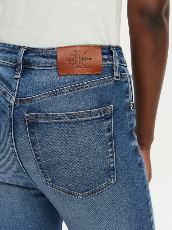 Calvin Klein Jeans Calvin Klein Jeans Jeans hlače LV047G924G Mornarsko modra Skinny Fit