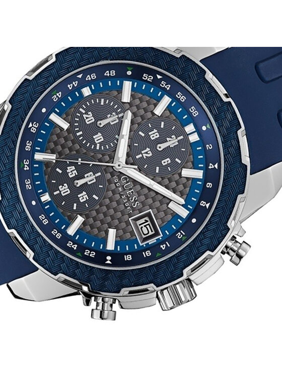 Guess Guess Zegarek W1047G2 Niebieski