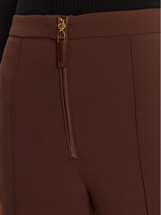 Elisabetta Franchi Elisabetta Franchi Παντελόνι υφασμάτινο PA-122-56E2-V290 Καφέ Regular Fit