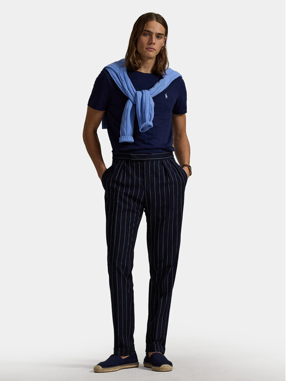 Polo Ralph Lauren Polo Ralph Lauren Тишърт 710671438404 Тъмносин Slim Fit