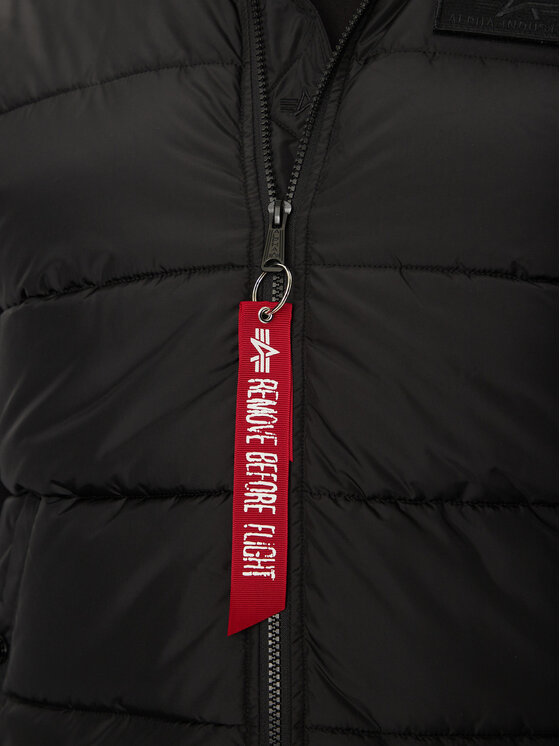 Alpha Industries Alpha Industries Αμάνικο Μπουφάν 118109 Μαύρο Regular Fit