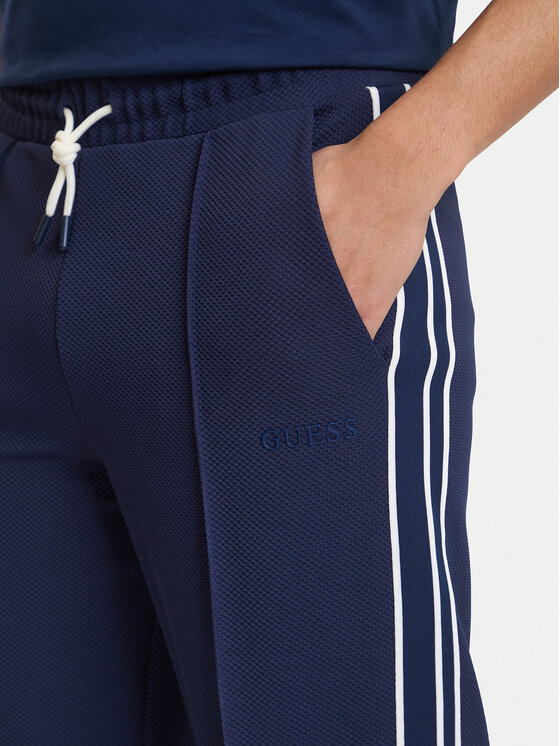 Guess Guess Παντελόνι φόρμας Z6GB14 K3211 Σκούρο μπλε Regular Fit
