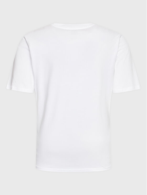 T-shirt Basic Pocket Label ELYKT00116 Bianco