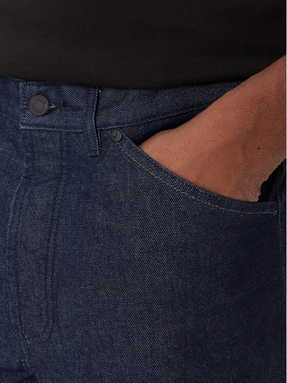 HUGO HUGO Blugi 50542905 Bleumarin Relaxed Fit