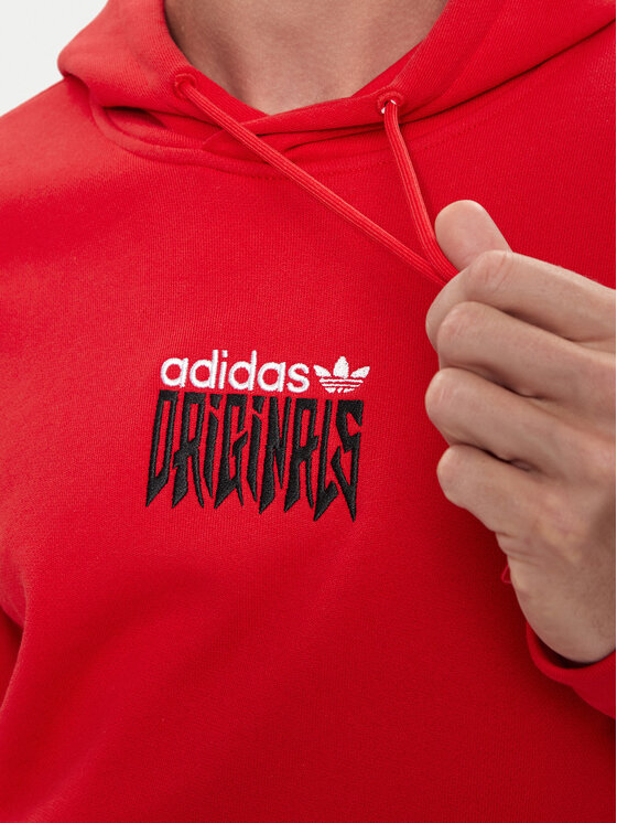 adidas adidas Majica dugih rukava Graphic IZ4835 Crvena Loose Fit
