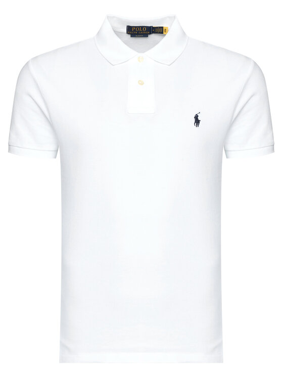 Polo Ralph Lauren Polo Ralph Lauren Polo Core Replen 710548797 Balts Slim Fit