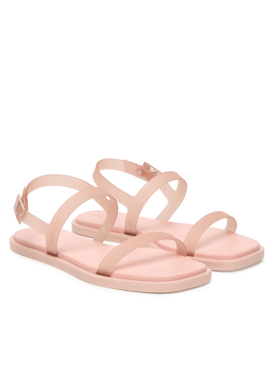 Calvin Klein Calvin Klein Sandały Jelly Sandal Sling Mat Tran Tpu HW0HW02969 Beżowy