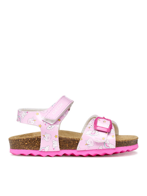 Geox Geox Basutės B Sandal Chalki Girl B922RA 000FC C8206 M Rožinė