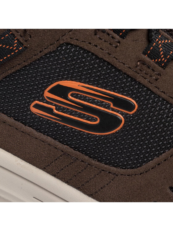 Skechers Skechers Παπούτσια πεζοπορίας Oak Canyon 51893/CHBK Καφέ