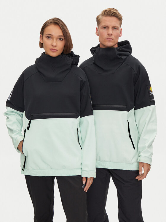 Colourwear Colourwear Sídzseki Torch Anorak 7010301 Fekete Regular Fit