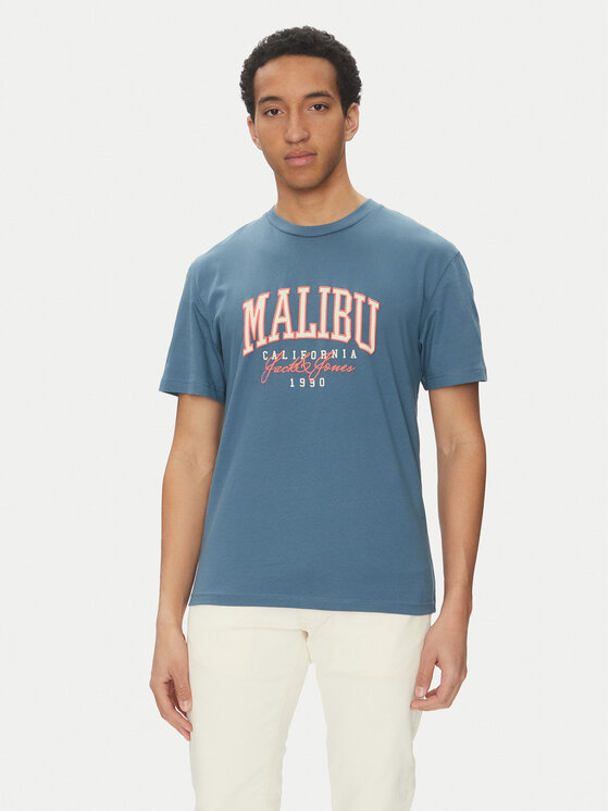 Jack & Jones Jack & Jones T-Shirt Detroit 12268441 Modrá Relaxed Fit