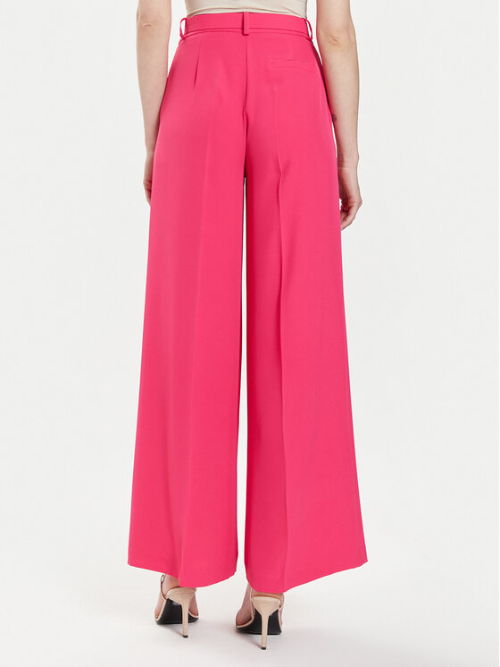 Maryley Maryley Palazzohose 24EB509/04FU Rosa Wide Leg