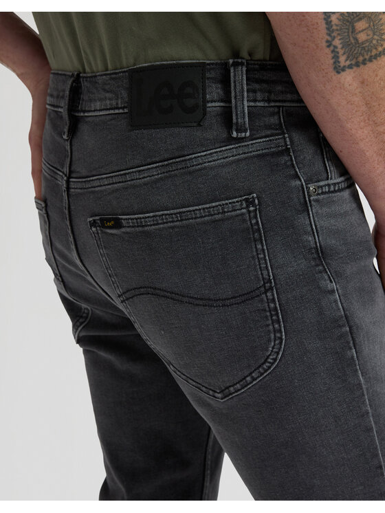 Lee Lee Jeansy LUKE Szary Slim Fit