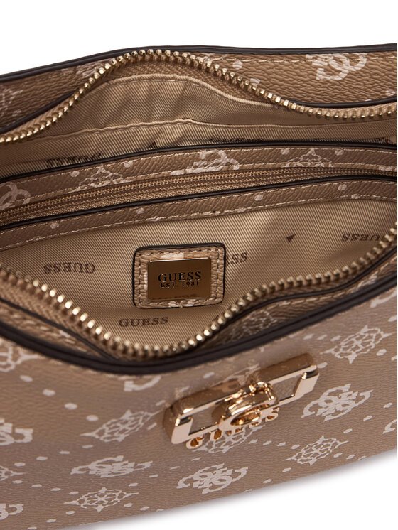 Guess Guess Kabelka Emelie Logo HWGP99 28180 Béžová