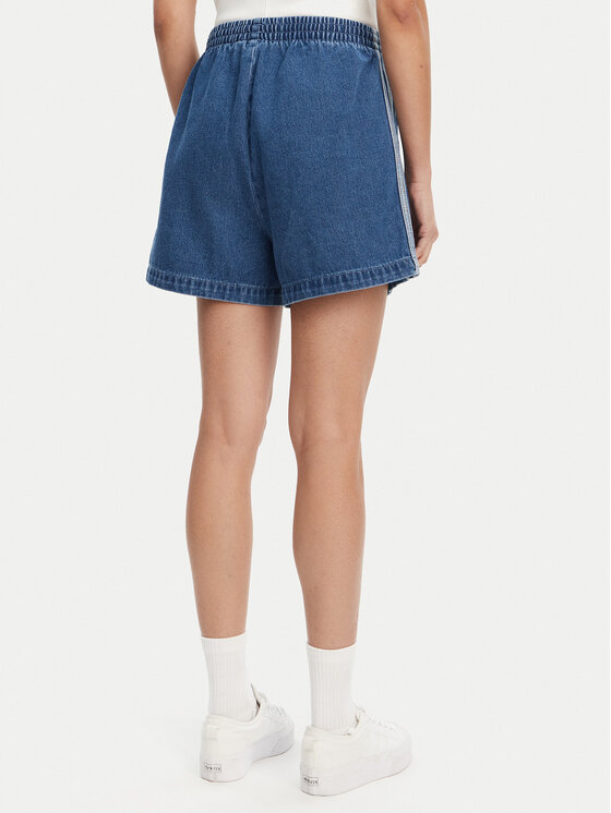 adidas adidas Farmer rövidnadrág adicolor Denim Firebird JD2562 Kék Loose Fit