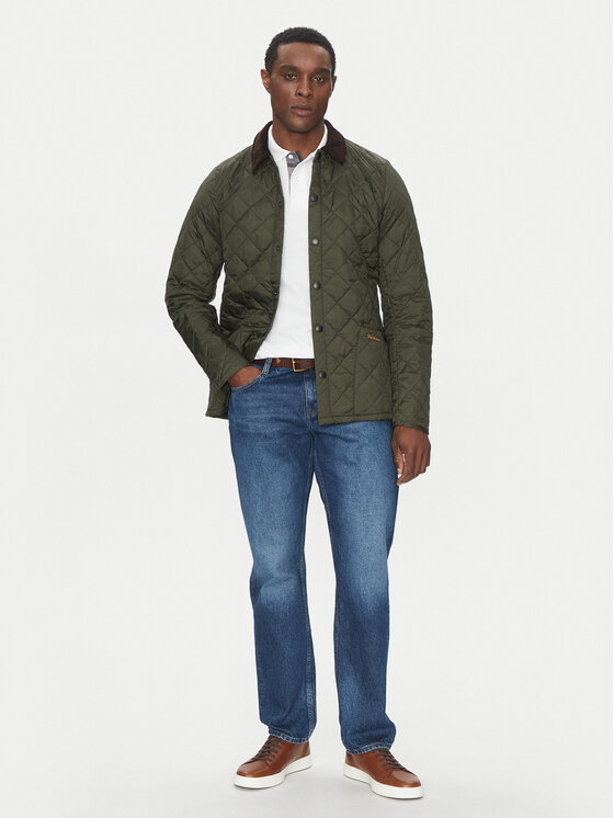 Barbour Barbour Prijelazna jakna Heritage Liddesdale MQU0240OL71 Zelena Tailored Fit