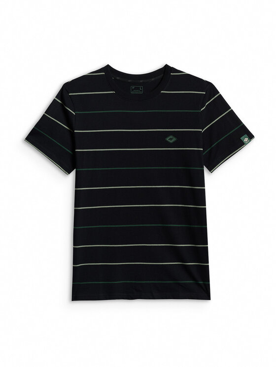 4F 4F T-Shirt NATURE’S TRAIL Czarny Regular Fit