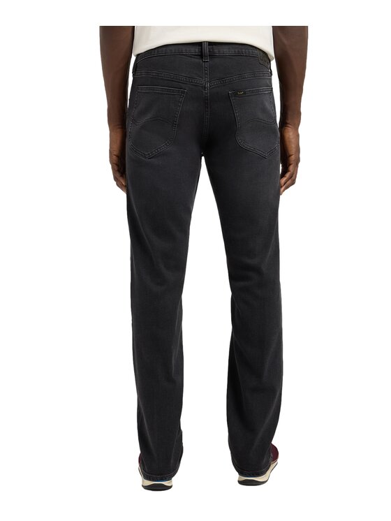 Lee Lee Jeansy 112370712 Szary Slim Fit