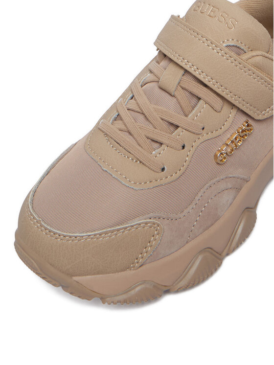Guess Guess Sneakersy CEO-CP40GG08W2026 Béžová