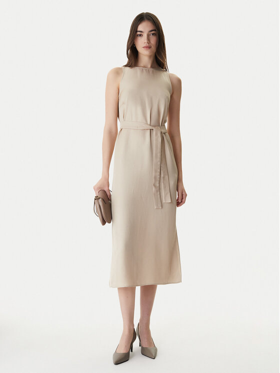 Marella Marella Vestito estivo Acerbi 2615221091 Beige Regular Fit