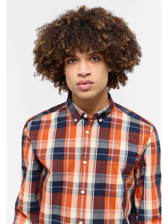 Mustang Mustang Camicia Chester Green Multicolore Regular Fit