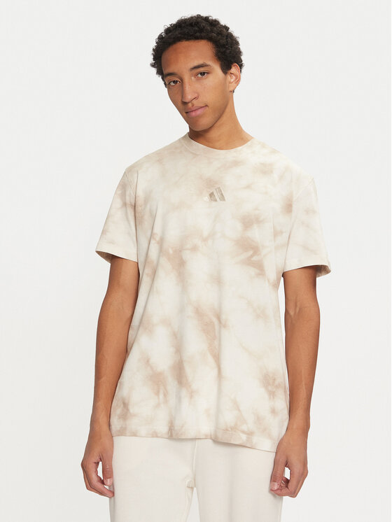 adidas adidas T-shirt ALL SZN Wash IY6589 Bež Regular Fit