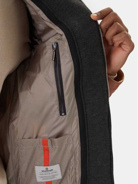 Milestone Milestone Giacca di pelle Ms Apollo 531068 60510 Rame Regular Fit