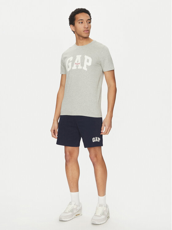 Gap Gap Szorty sportowe 866651-03 Granatowy Regular Fit