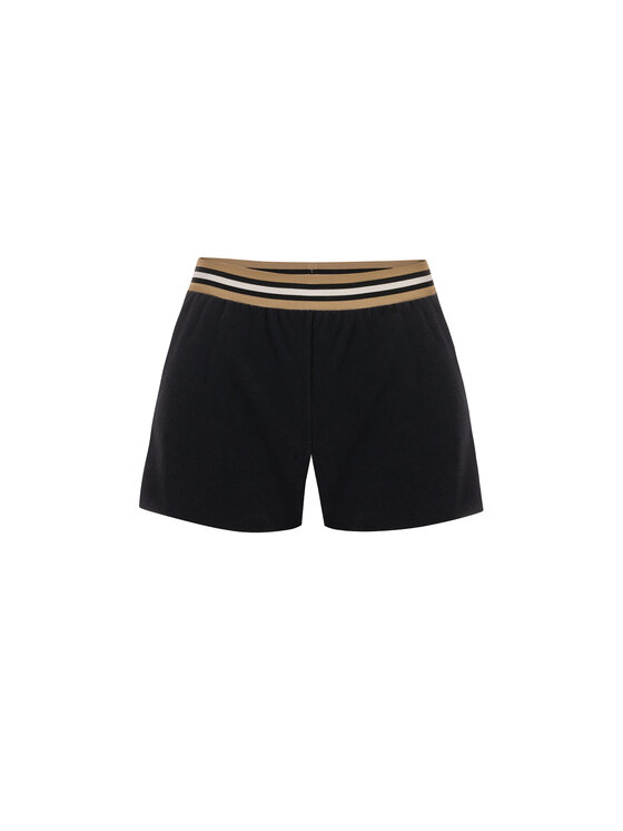 Miss Lou Miss Lou Shorts da mare O-AB1-CZ Nero