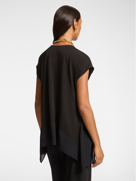 Elena Mirò Elena Mirò T-shirt G355Z000570N033 Nero A-Line Fit