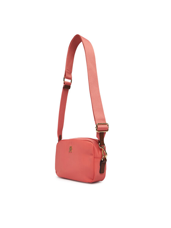 Tommy Hilfiger Tommy Hilfiger Käekott Popette Camera Bag AW0AW17704 Korallivärviline