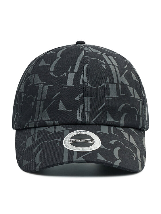 Calvin Klein Jeans Calvin Klein Jeans Czapka z daszkiem Monogram Soft K50K509492 Czarny